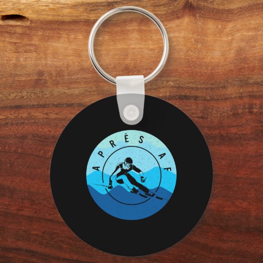 エイペルアフスキースキーレイクタホパークシティスキーヤスノ キーホルダー (正面)
