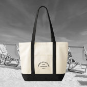 エイペーススキーと私の冬の黒のスキークレスト トートバッグ