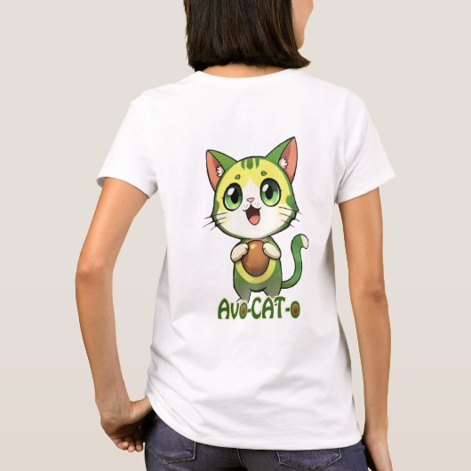 エイボキャット Tシャツ (裏面)