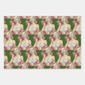 エイボンクリスマス ラッピングペーパーシート (正面3)