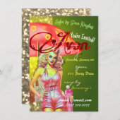 エイボンパーティの招待状 (正面/裏面)