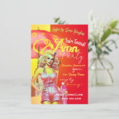 エイボンパーティの招待状 (スタンド正面)