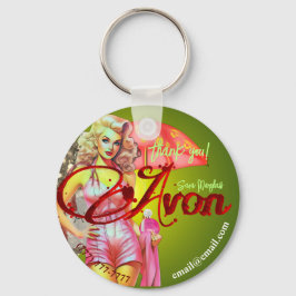 エイボンパーティーありがとう キーホルダー