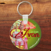 エイボンパーティーありがとう キーホルダー (正面)