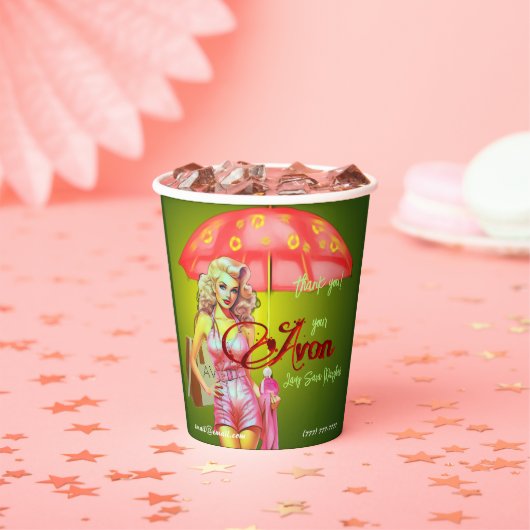 エイボンパーティーありがとう 紙コップ (インサイチュ)