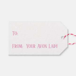 エイボンレディーギフトラベル ギフトタグ