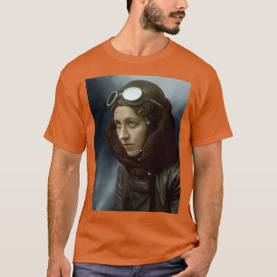 エイミー・ジョンソン英語アビエーター Tシャツ