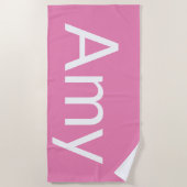 エイミー ビーチタオル (正面)