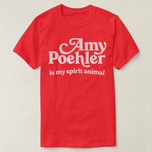 エイミー・ポーラー 私の精神動物 Tシャツ (デザイン正面)