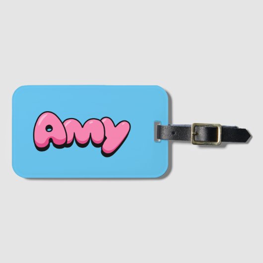 エイミー ラゲッジタグ (正面横)