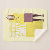 エイミー | Downtown Hipsterパーティー シェルパブランケット (正面(横))