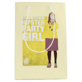 エイミー | Downtown Hipsterパーティー ミディアムペーパーバッグ (正面)