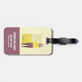 エイミー | Downtown Hipsterパーティー ラゲッジタグ (裏面横)