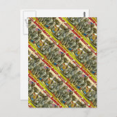 エイミ恋しく思デュポンとゾウ戦争ヴィンテージサーカス ポストカード (正面/裏面)