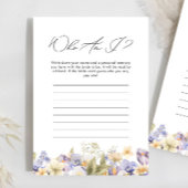 エイムアイパープルフローラブライダルシャワーゲーム