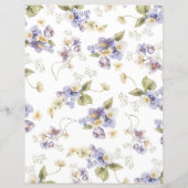 エイムアイパープルフローラブライダルシャワーゲーム (裏面)