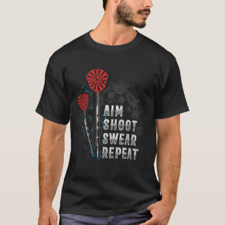 エイムシュートウェアリピートダーツアイディア Tシャツ