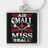 エイムスモール恋しく思プ・プレミアム・ダーツ キーホルダー (正面)