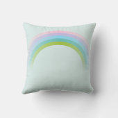 エイムハイピンク金ゴールドグリッターユニコーン顔女子 クッション (裏面)