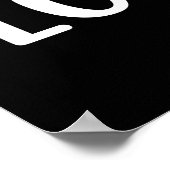 エイムハイヤースクアットローワージムトレーニング やる気を起こさせる ポスター (角)