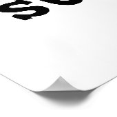 エイム吸プおもしろい前向きこうもり ポスター (角)