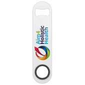 エイム4ホリスティック健康バー鍵&ボトルオープナー スピード栓抜き (裏面)