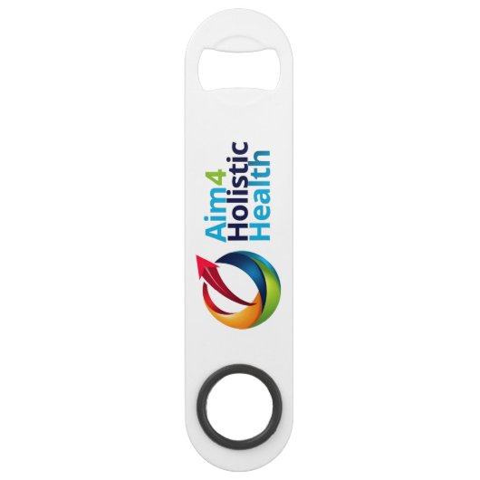 エイム4ホリスティック健康バー鍵&ボトルオープナー スピード栓抜き (正面)