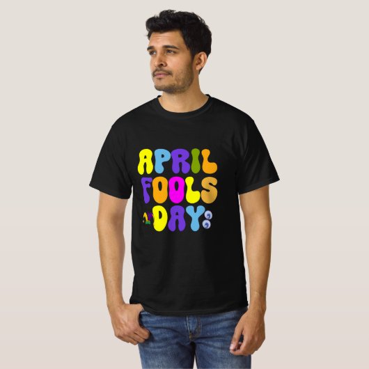 エイリおもしろいルフールの日のいたずら子供へと大人 Tシャツ (正面フル)