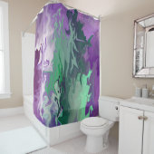 エイリアンおもしろい...... シャワーカーテン (インサイチュ)