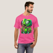 エイリアンから惑星火星 Tシャツ (正面フル)