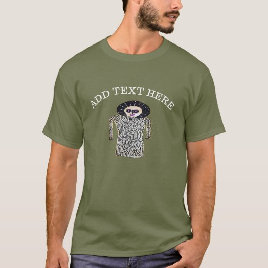 エイリアンから来た Tシャツ (正面)