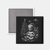 エイリアンがクリスマスを愛する マグネット (正面/裏面)