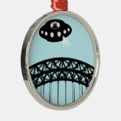 エイリアンがニューキャッスルに侵入する メタルオーナメント (右)