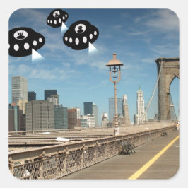 エイリアンがニューヨークに侵入する スクエアシール