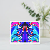 エイリアンが出会うアート ポストカード (スタンド正面)