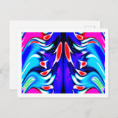 エイリアンが出会うアート ポストカード (正面/裏面)