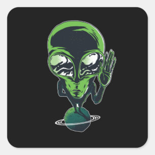 エイリアンが彼の母星に スクエアシール