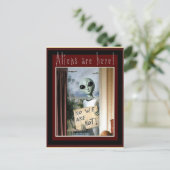 エイリアンが来た！- ポストカード (スタンド正面)