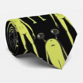 エイリアンが来た。レトロ型 ネクタイ (ロール)