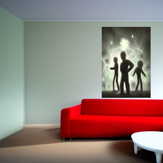 エイリアンが来君の為に | AIアートポスター ポスター