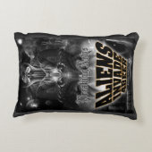 エイリアンが4ビール銀河系攻撃に侵入 アクセントクッション (裏面)