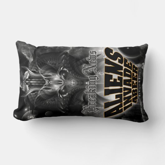 エイリアンが4ビール銀河系攻撃に侵入 ランバークッション (正面)