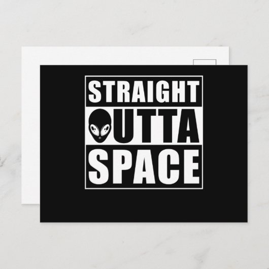 エイリアンことわざおもしろい ポストカード (正面/裏面)