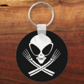 エイリアンすてき防具 キーホルダー (正面)