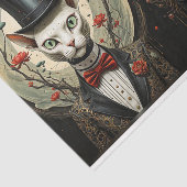 エイリアンつながり – 猫とトップハット 薄葉紙 (詳細)