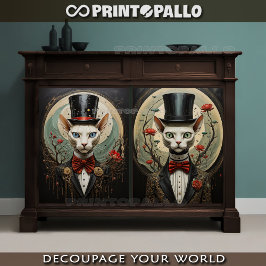 エイリアンつながり – 猫とトップハット 薄葉紙