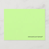 エイリアンで得済んだ ポストカード (裏面)