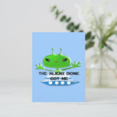 エイリアンで得済んだ ポストカード (スタンド正面)