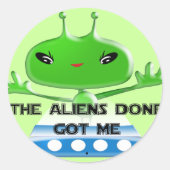 エイリアンで得済んだ ラウンドシール (正面)