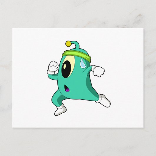 エイリアンとしてランナー ポストカード (正面)